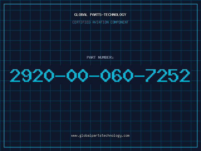 Aviation Part 2920-00-060-7252