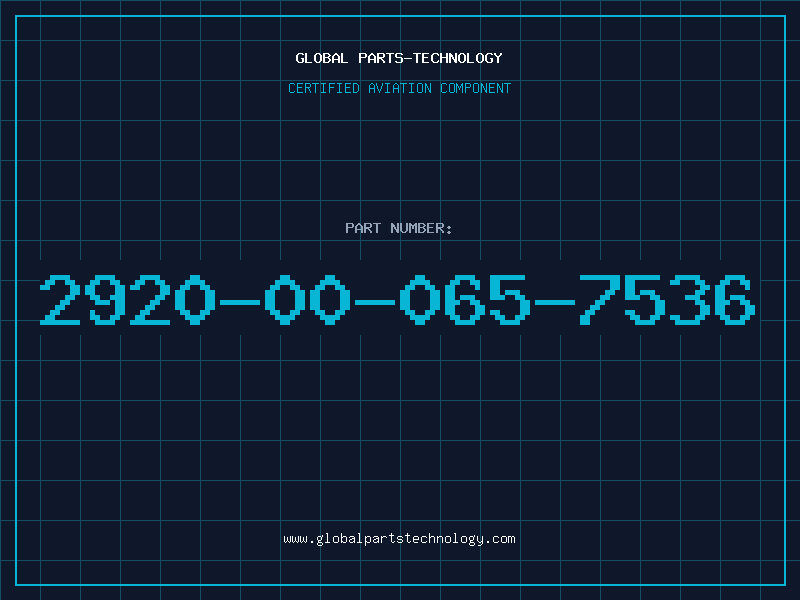 Aviation Part 2920-00-065-7536