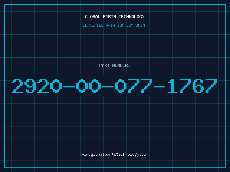 Aviation Part 2920-00-077-1767