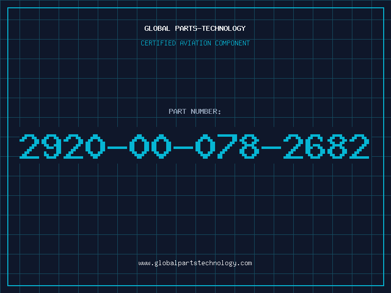 Aviation Part 2920-00-078-2682
