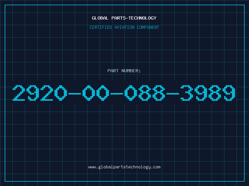 Aviation Part 2920-00-088-3989