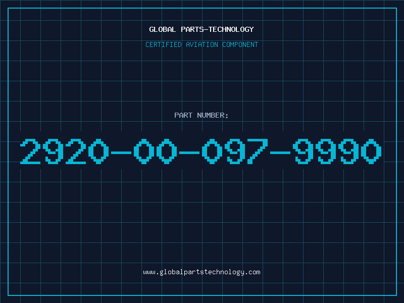 Aviation Part 2920-00-097-9990