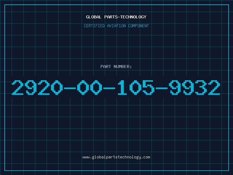 Aviation Part 2920-00-105-9932