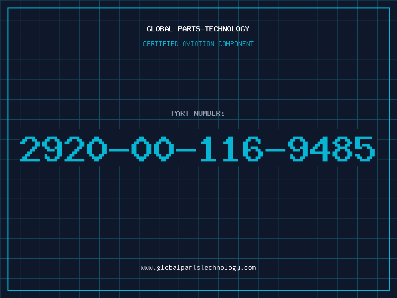 Aviation Part 2920-00-116-9485