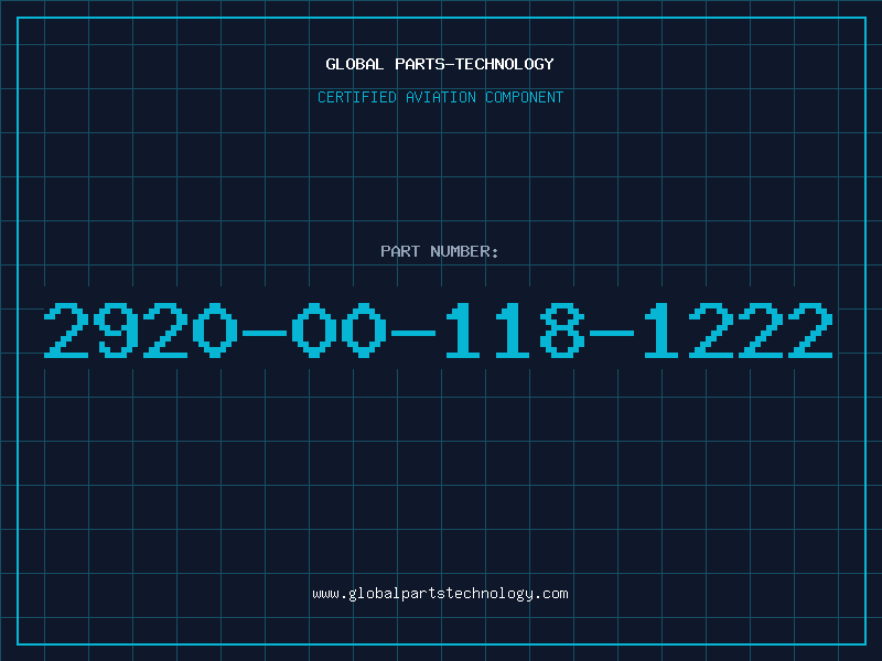 Aviation Part 2920-00-118-1222