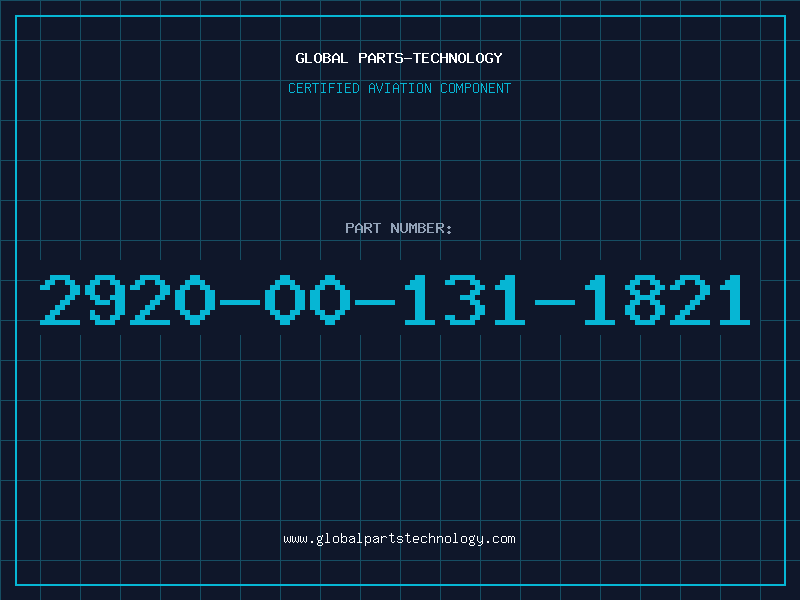 Aviation Part 2920-00-131-1821