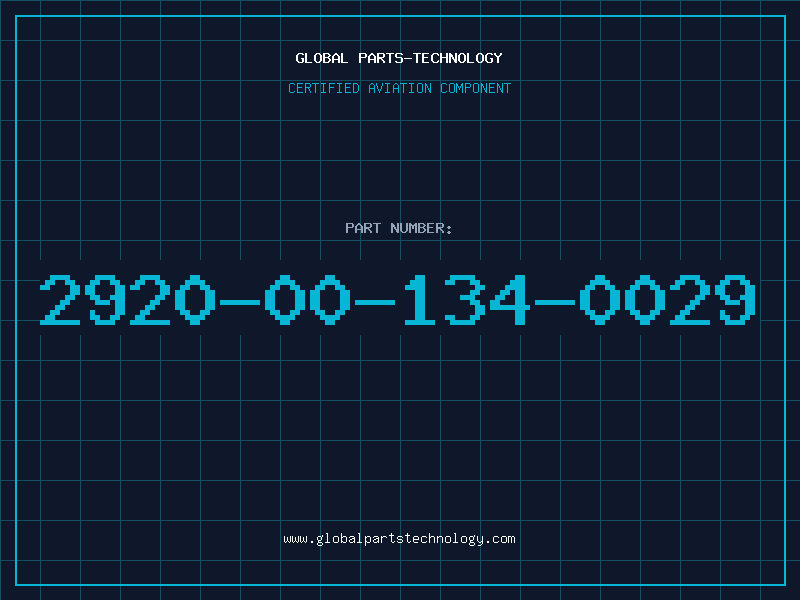 Aviation Part 2920-00-134-0029