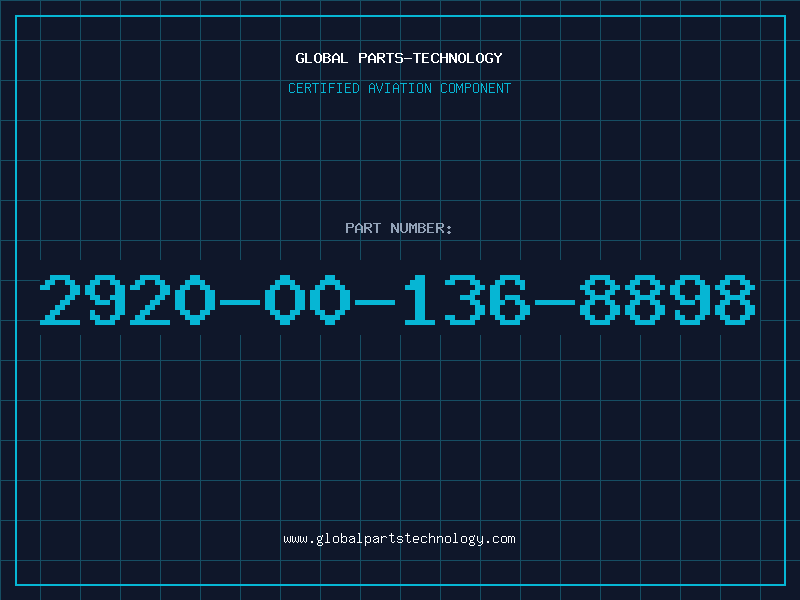 Aviation Part 2920-00-136-8898