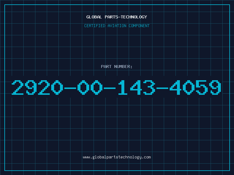 Aviation Part 2920-00-143-4059