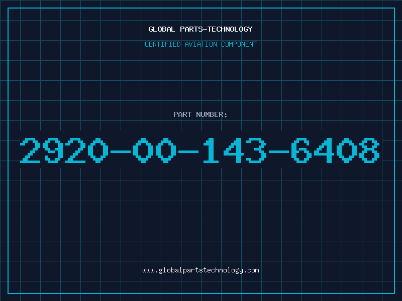 Aviation Part 2920-00-143-6408