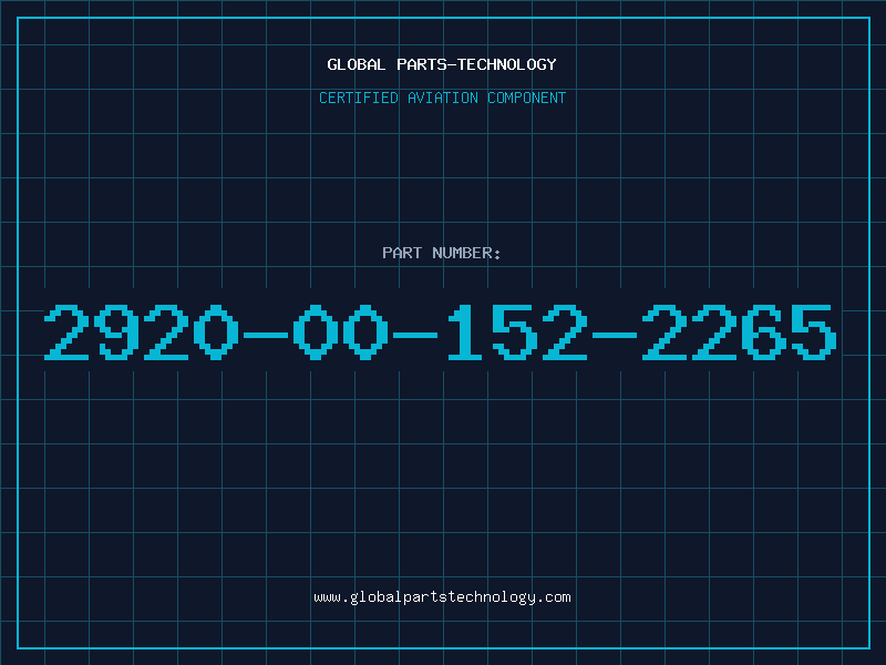 Aviation Part 2920-00-152-2265