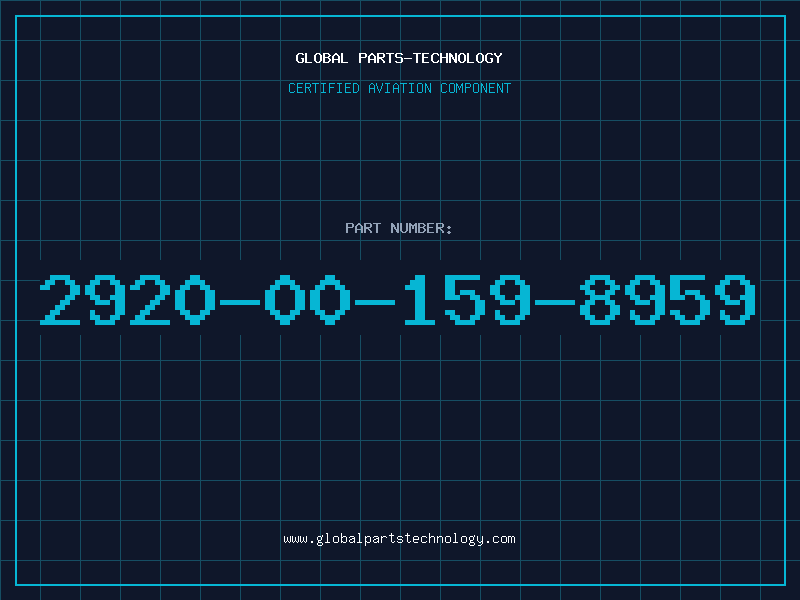 Aviation Part 2920-00-159-8959