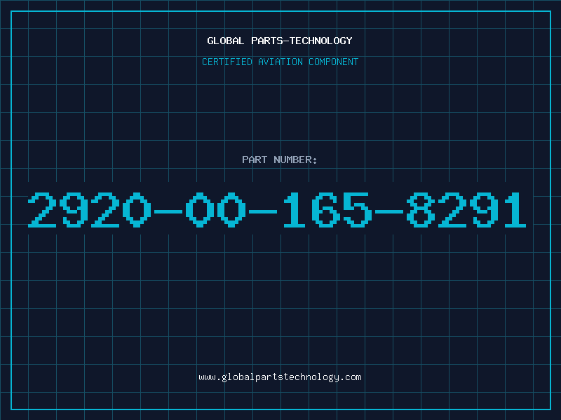 Aviation Part 2920-00-165-8291