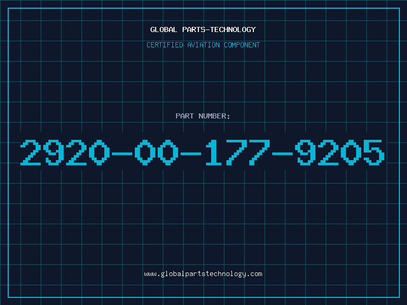 Aviation Part 2920-00-177-9205