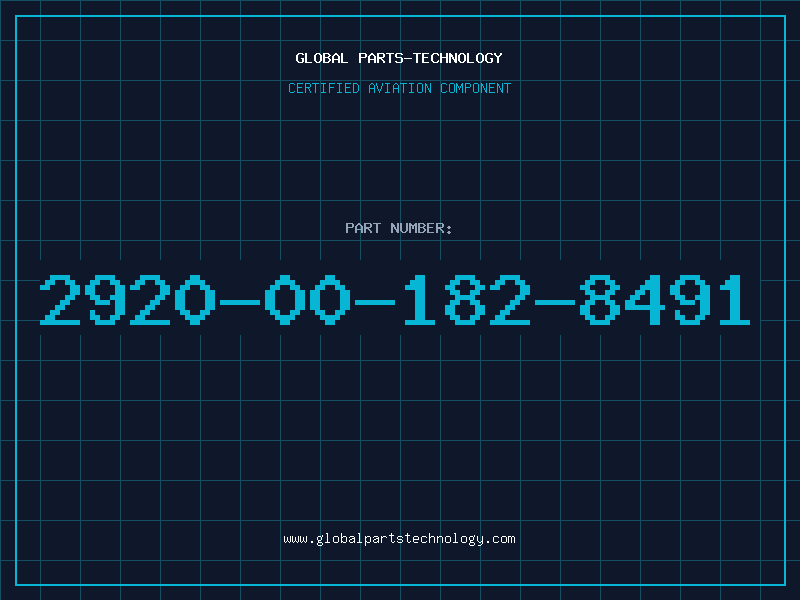 Aviation Part 2920-00-182-8491