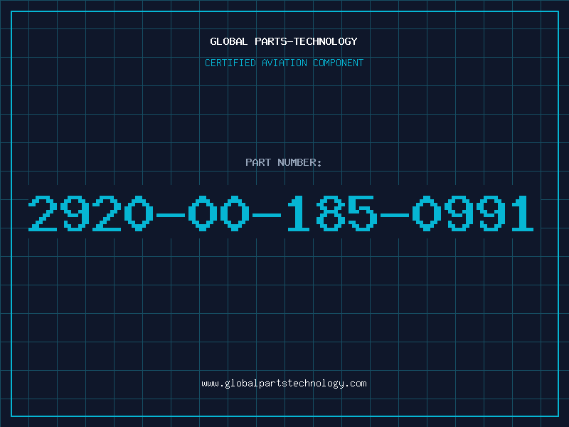 Aviation Part 2920-00-185-0991