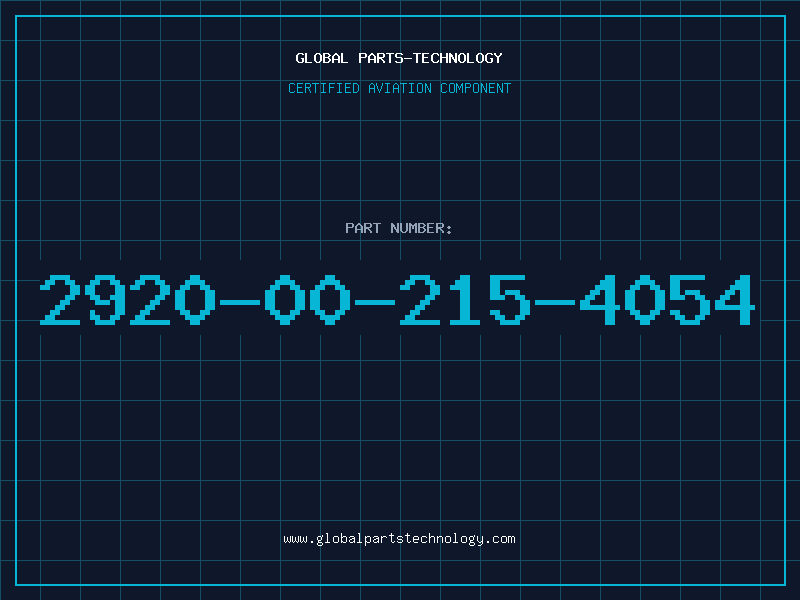 Aviation Part 2920-00-215-4054
