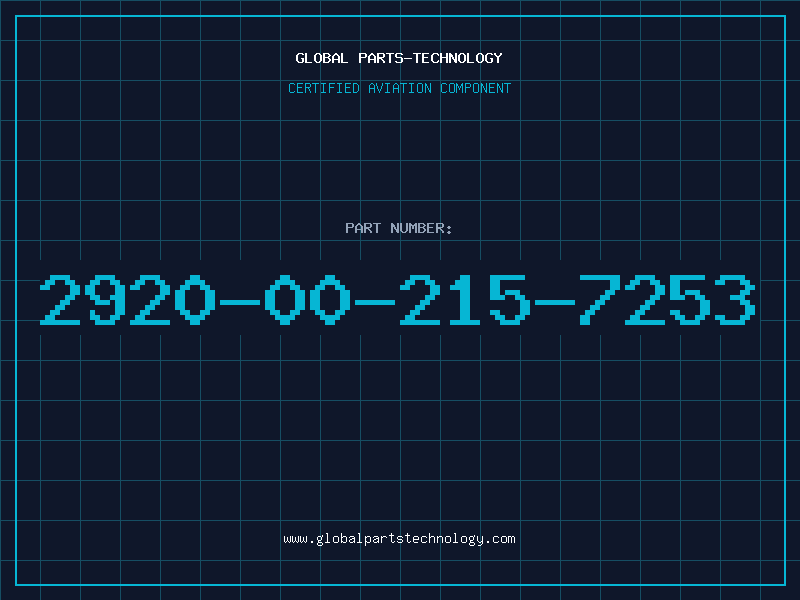 Aviation Part 2920-00-215-7253