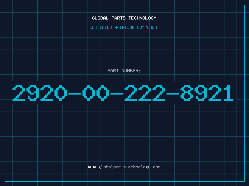 Aviation Part 2920-00-222-8921