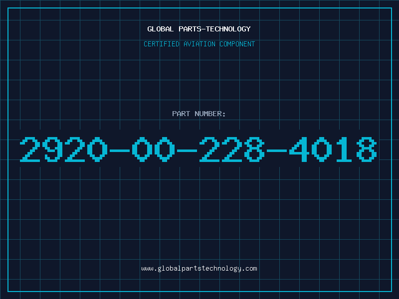 Aviation Part 2920-00-228-4018
