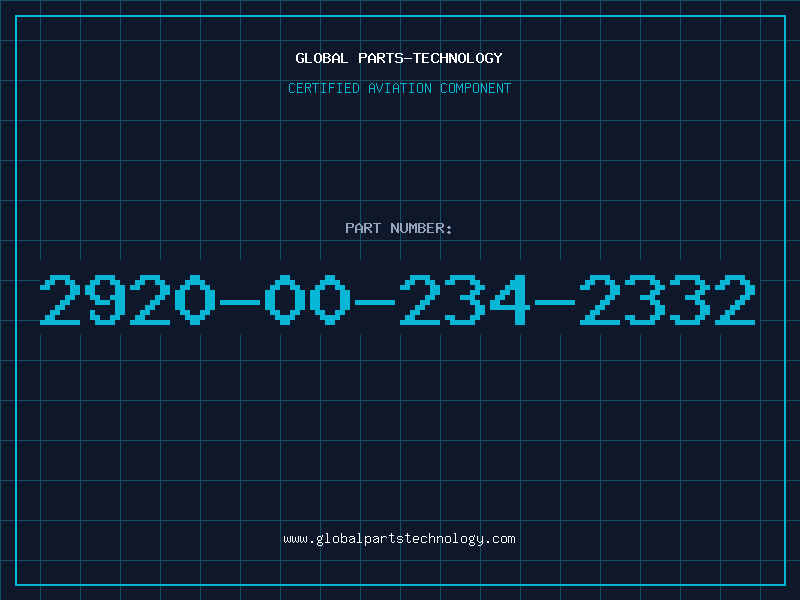 Aviation Part 2920-00-234-2332