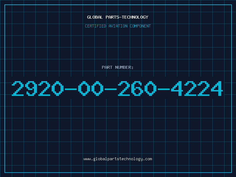 Aviation Part 2920-00-260-4224