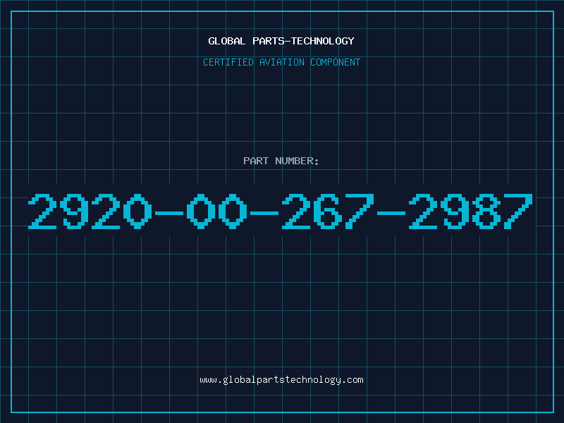 Aviation Part 2920-00-267-2987