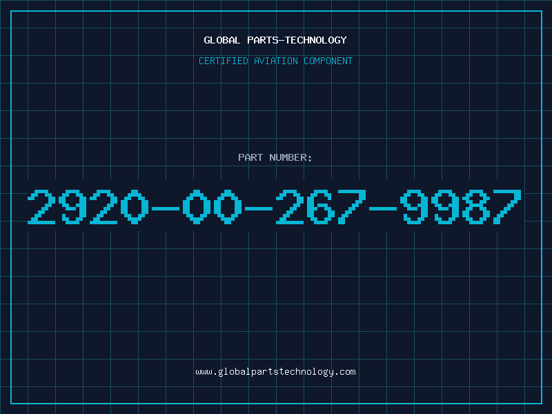 Aviation Part 2920-00-267-9987