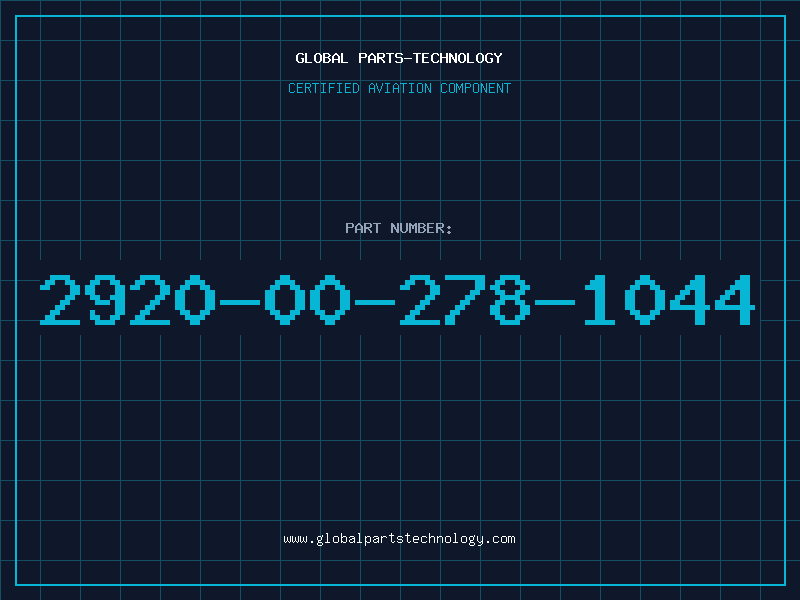 Aviation Part 2920-00-278-1044