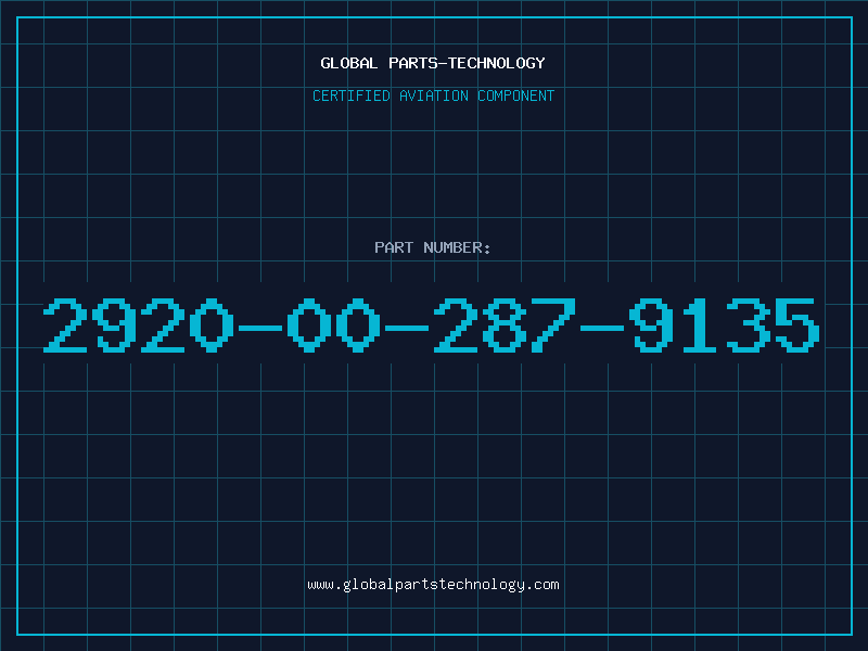 Aviation Part 2920-00-287-9135