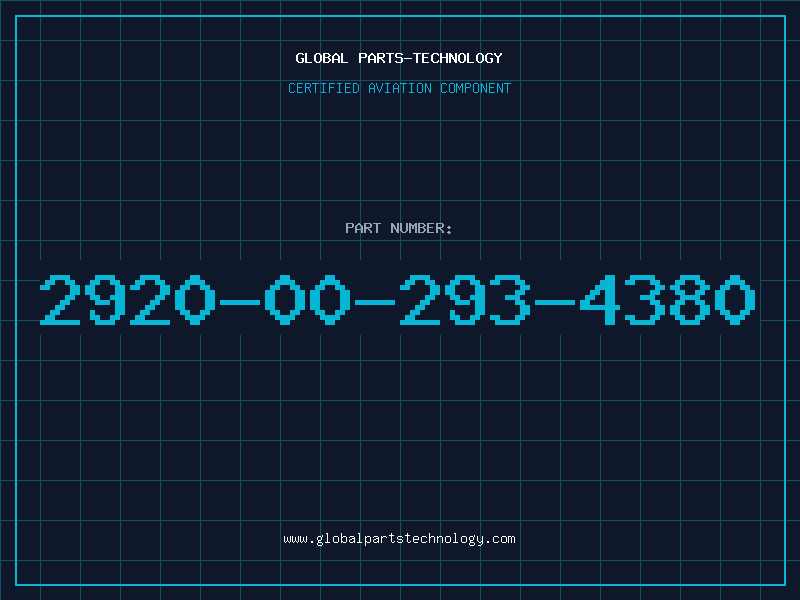 Aviation Part 2920-00-293-4380