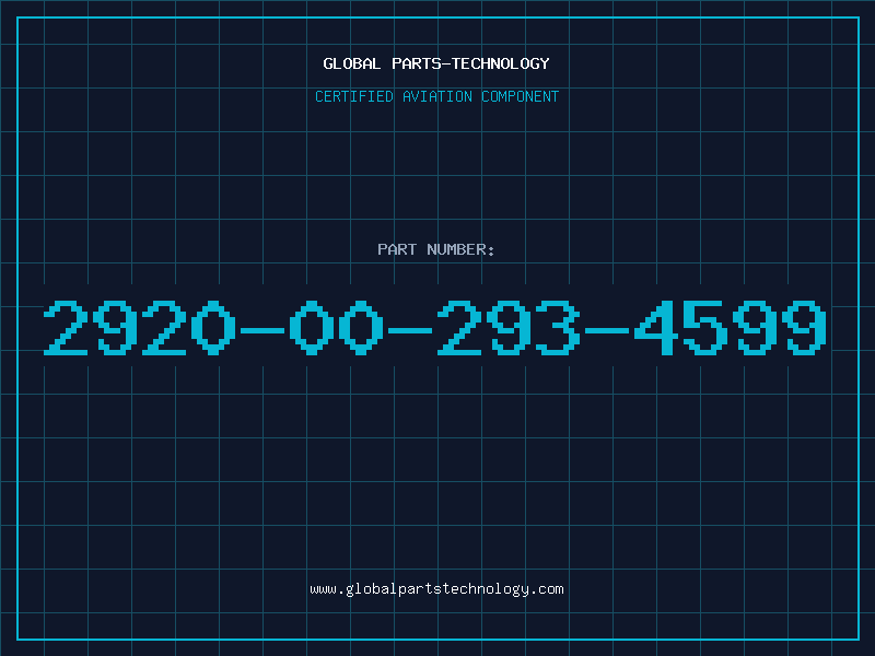 Aviation Part 2920-00-293-4599