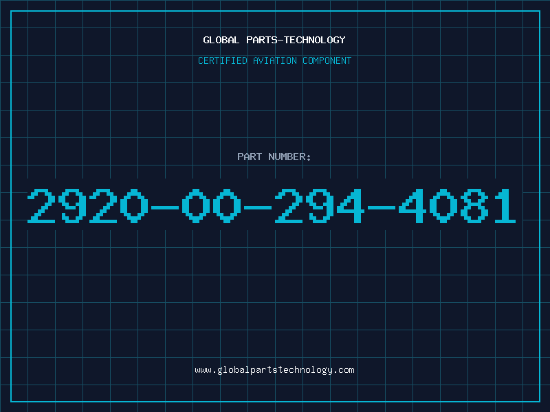 Aviation Part 2920-00-294-4081