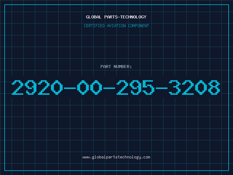 Aviation Part 2920-00-295-3208