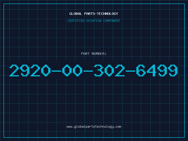 Aviation Part 2920-00-302-6499