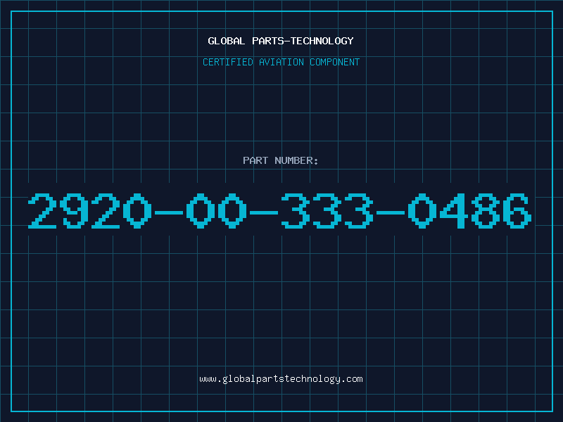 Aviation Part 2920-00-333-0486