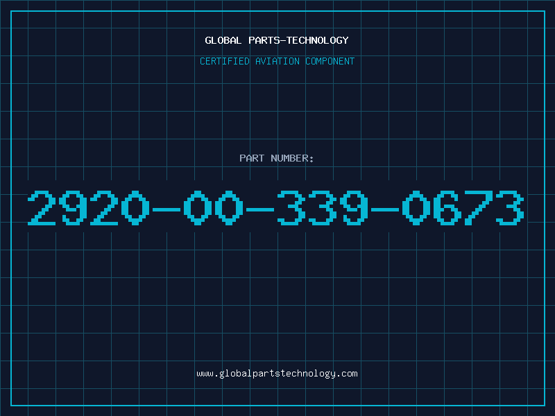 Aviation Part 2920-00-339-0673