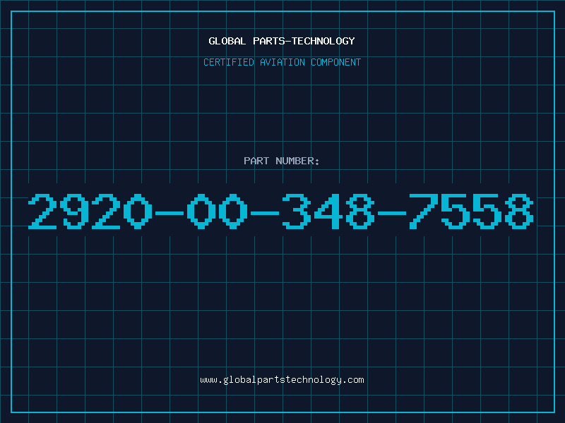 Aviation Part 2920-00-348-7558