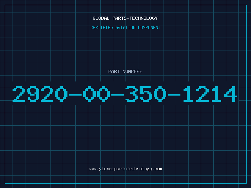 Aviation Part 2920-00-350-1214