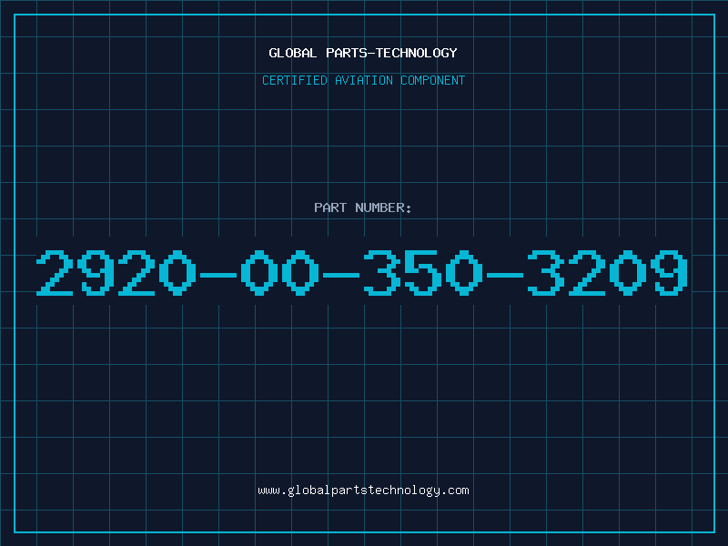 Aviation Part 2920-00-350-3209