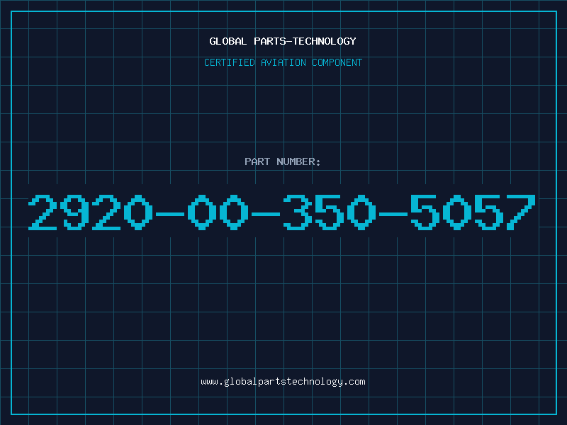 Aviation Part 2920-00-350-5057