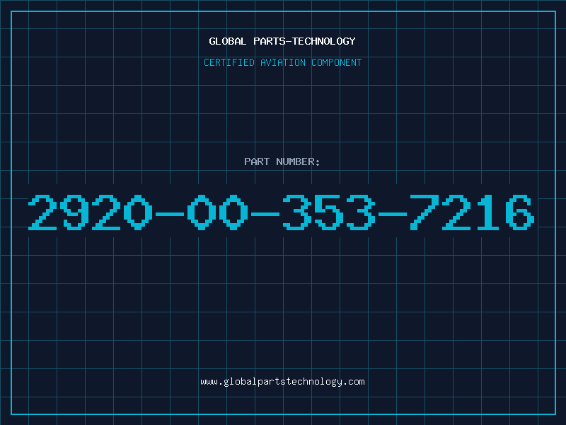 Aviation Part 2920-00-353-7216