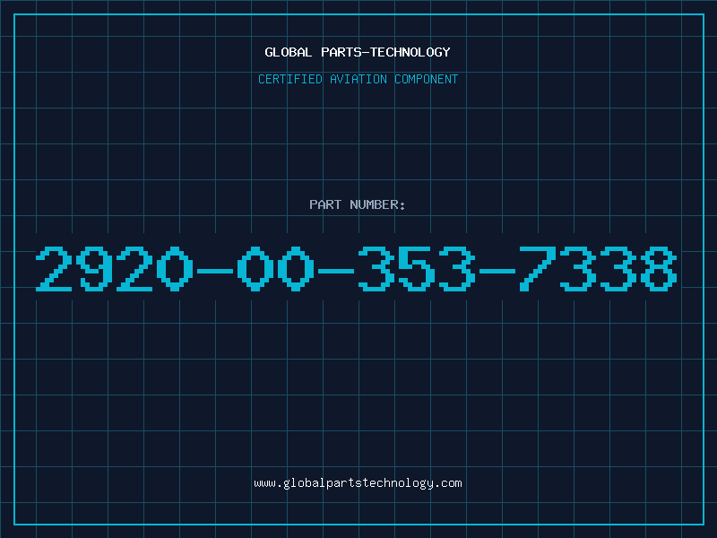 Aviation Part 2920-00-353-7338