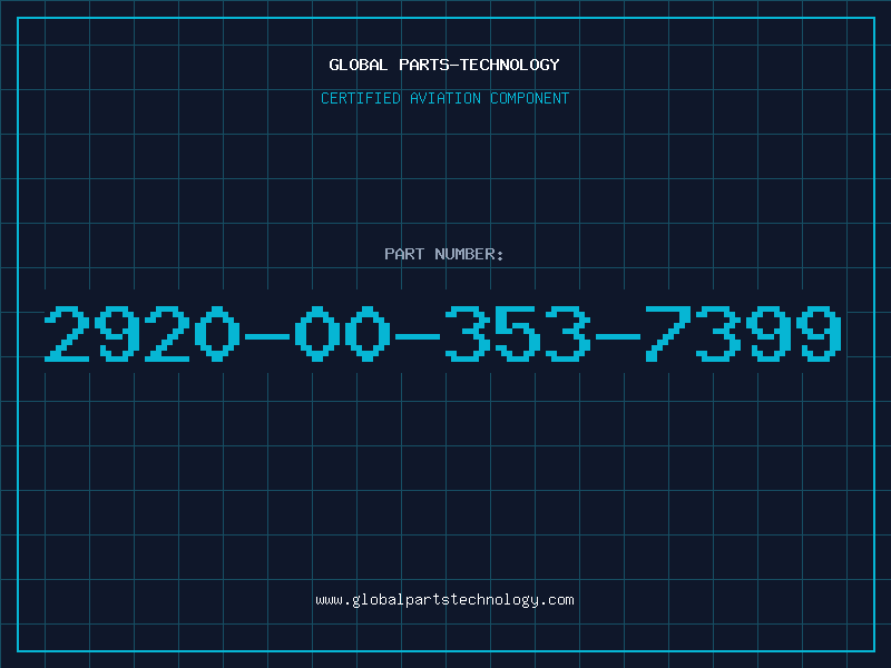 Aviation Part 2920-00-353-7399