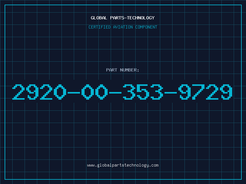 Aviation Part 2920-00-353-9729