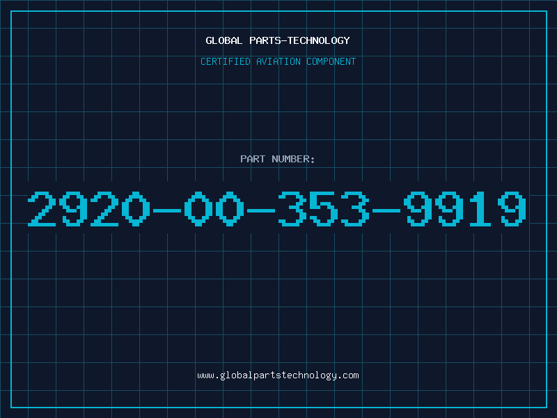 Aviation Part 2920-00-353-9919