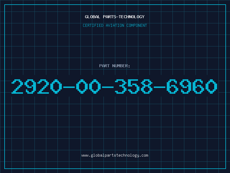 Aviation Part 2920-00-358-6960
