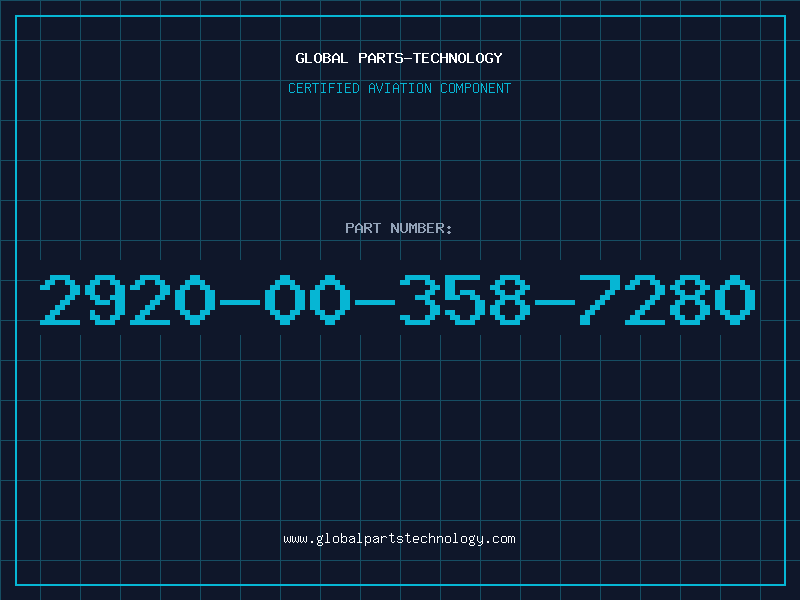 Aviation Part 2920-00-358-7280
