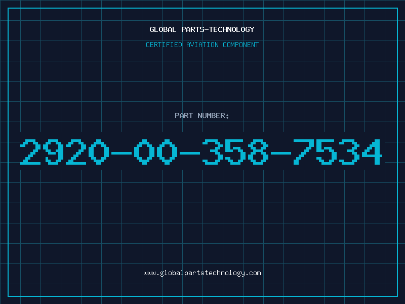 Aviation Part 2920-00-358-7534