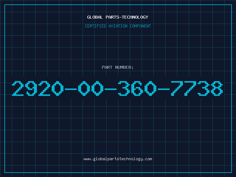 Aviation Part 2920-00-360-7738